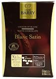 Blanc Satin White Chocolate Pistoles - 5 kg