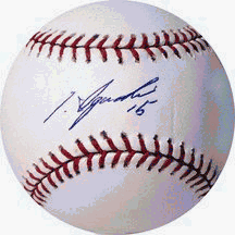 Tadahito Iguchi Autographed MLB Baseball