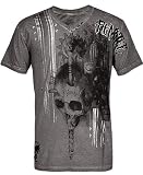 Remetee Gearhead V-Neck T-Shirt Charcoal