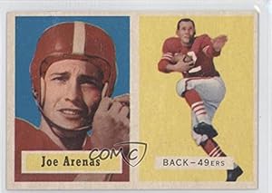 Joe Arenas San Francisco 49ers (Football Card) 1957 Topps #66