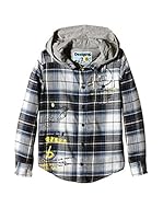 Desigual Kids Camisa Niño (Gris / Azul)