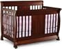 Chelsea 4-in-1 Convertible Baby Crib in Mocha by Nursery Smart