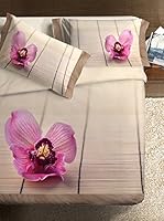 Ipersan Juego De Funda Nórdica (Taupe/Rosa)