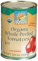 bionaturae Organic Whole Peeled Tomatoes, 14.1-Ounce Tins (Pack of 12)