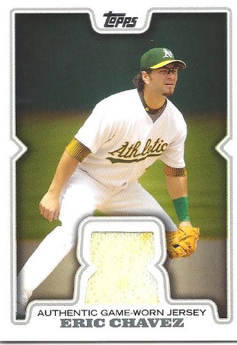Eric Chavez 2008 Topps Jersey Card #RR-EC Oakland Athletics