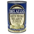 DeLallo Artichoke Hearts, 13.75-Ounce Unit (Pack of 6)