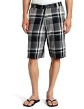 Burnside Men's Swan's Bold Plaid Woven Short