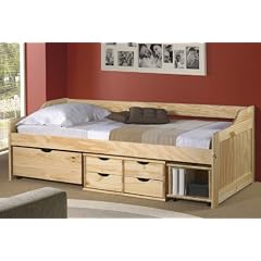 Funktionsbett SOFIA, Kiefer massiv, natur