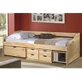 Funktionsbett SOFIA, Kiefer massiv, natur