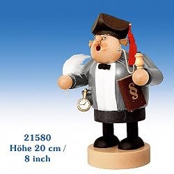 Christmas Smoker - Lawyer (8 inches)
