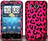 Pink Leopard Hard Snap On Case Cover Faceplate Protector for HTC Inspire 4G ....