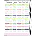 2016 - 2017 Academic Coloring Planner - Spiral Bound - Calendar - Adult Coloring Planner - Designer Organizer 8.5