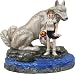 Princess Mononoke San and the Wolf God (Morro) Musical Statue