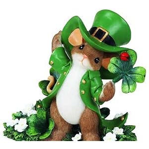 Charming Tails LUCKY TO BE YOUR FRIEND 2008 ST. PATRICK