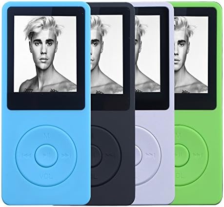 California Sugar M3 Portable Mini 8GB MP3 MP4 Music Player Music Players for Travel Work Running Sport（Black）