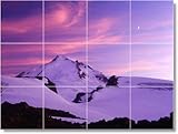IMAGE OF Winter Picture Bathroom Tile Mural W026 | 24x32 using (12) 8x8 tiles