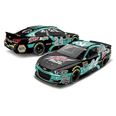 Lionel Racing C246821MDCL Chase Elliott #24 Mountain Dew Baja Blast 2016 Chevrolet SS ARC HOTO NASCAR Official Diecast Vehicle (1:24 Scale)