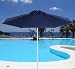 7.5' Fiberglass Market Umbrella by Frankford - Commercial