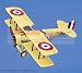 SPAD XIII Crane Wood Airplane Model