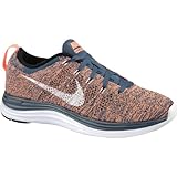 Nike Women's Wmns Flyknit Lunar1, SQUADRON BLUE/ATOMIC PINK-WHITE, 7 M US