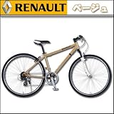 RENAULT（ルノー） 6段変速 フロントサスペンション付き スポーツ シティ サイクル AL-CRB7006 Fsus