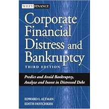 Corporate Financial Distress And Bankruptcy (Hardcover)