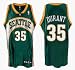 Search : Kevin Durant Seattle Supersonics #35 Authentic Adidas NBA Basketball Jersey (Road Green)