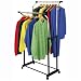Flared Double Garment Rack - Chrome by Richards Homewares