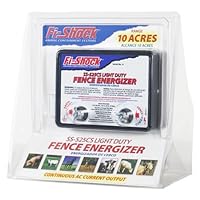 Fi-Shock SS-525CS AC Powered Light-Duty Electric Fence Charger, 10-Acre Range