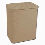 Infant & Toddler Wicker Hamper With Interior Bag Dark Chocolate