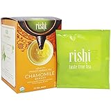 Rishi Tea Organic Herbal Tea Caffeine-Free Chamomile Medley -- 15 Tea Bags