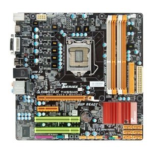 Biostar DDR3 LGA 1156 Intel H55 HDMI Micro ATX Intel Motherboard TH55HD