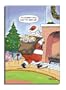 Santa Kidnap - Naughty Cartoon Merry Christmas Greeting Card