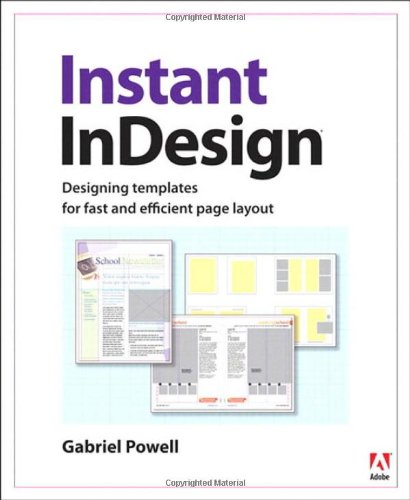 instant indesign designing templates for fast and efficient page layout