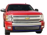 07 08 Chevy Silverado 1500 1PC Bumper Billet Grille