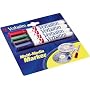 Verbatim Multi Media Markers - 4 Pack (red,green,blue,black)