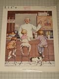 Soda Fountain Clerk - Children & Dog - "Whatll ye have,Gents?" - Life Cover 1920