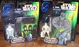 Star Wars The Power Of The Force Deluxe~ Hoth Rebel Soldier & Snowtrooper