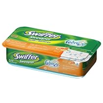 Swiffer Sweeper Wet Mopping Cloths, Febreze Fresh Scent Citrus & Light, 24-Count Tubs (Pack of 3)