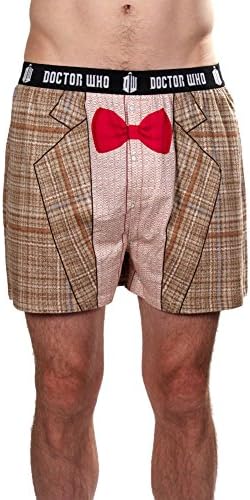 Unisex-Adult Doctor Who 11Th Doctor Boxer Shorts - Large