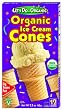 Let's Do Organic Ice Cream Cones, 12-Count Boxes (Pack of 12)