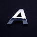 Produkt-Bild: Chrombuchstaben Auto-Schrift 3D-Buchstaben "A" 26mm