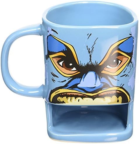 Brew Buddies Wrestler Mug with Handy Biscuit Storage by Brew Buddies