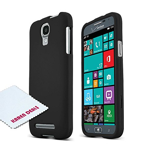 Black Samsung ATIV SE Rubberized Matte Hard Plastic Case Cover [Anti Slip]; Perfect Fit as Best Coolest Design Cases for ATIV SE/Samsung SE Compatible with Verizon, AT&T, Sprint,T-Mobile and Unlocked Phones