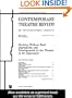 Working Without Boal: Digressions and Development in the Theatre of the Oppressed (Contemporary Theatre Review)