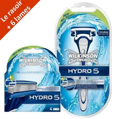 WILKINSON Rasoir Hydro 5 + 6 lames