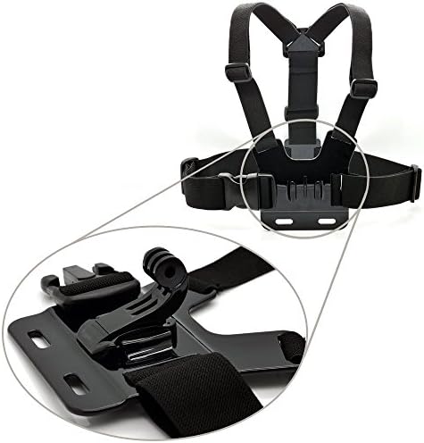 BlueHorn N in 1 Sports Set Accessory Kit Tools For Go Pro Hero 4 Hero 3+ Hero 3 Hero 2 Digital Camera,Chest Belt Strap Mount,Head Strap Mount,Auto Suction Cup +Tripod Mount,Handlebar Seatpost +Pivot Arm,Floating Grip+Handle Monopod ,Tripod Mount Adapter+3-way Adjustment Base+Screw,Wrist Strap,Helmet Front Mount,Microfiber Cleaning Cloths.
