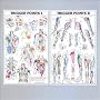 Paper Trigger Point Charts - I + II-TRIGP
