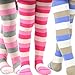 TeeHee Little Girls and Toddlers Fashion Tights 3 Pair Pack (3-5 Years, Stripes)