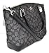 Coach Outlined Signature Small Kelsey in Black & Smoke